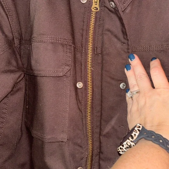 Ariat women’s brown Jacket - Picture 3 of 9